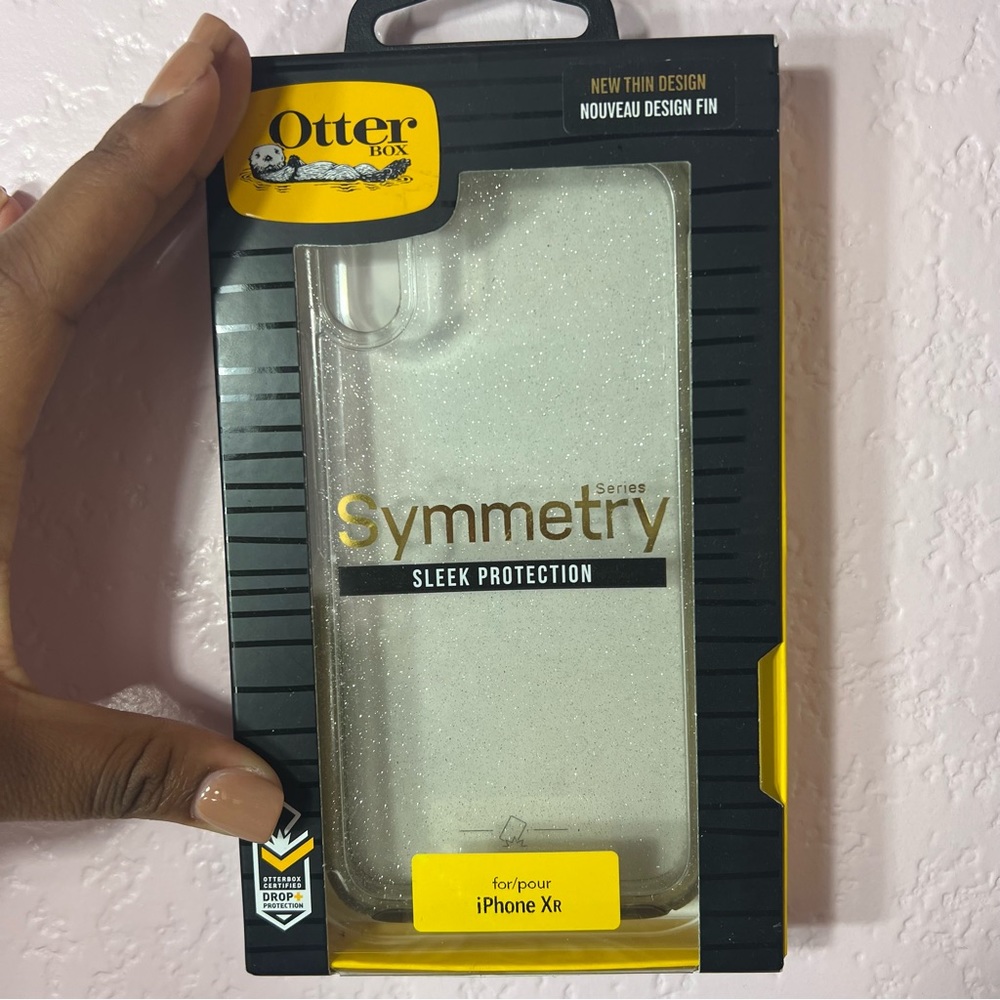 Otterbox iPhone XR Symmetry Series Clear Glitter Case